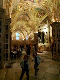 In the crypt/basement of the 11th century Amalfi church.