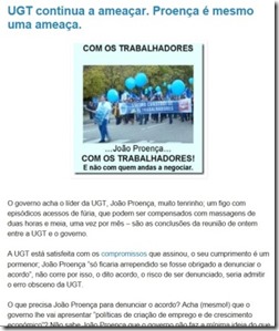 Uma nova UGT. Abr.2013 Uma nova UGT. Abr.2013