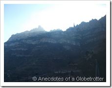 Towering peaks of Montserrat