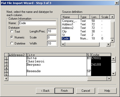 Informatica PowerCenter flat file Configuration