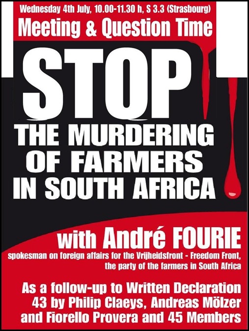 farm murder EP STRASSBOURG JULY 7 2012