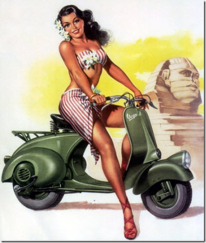 Vespa Vacation Calendar 1951 05
