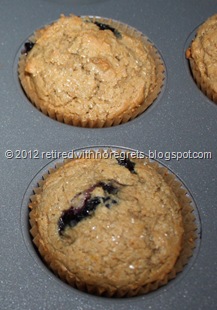 Lemon Blueberry Muffins - display close-up 2 Lemon Blueberry Muffins - display close-up 2