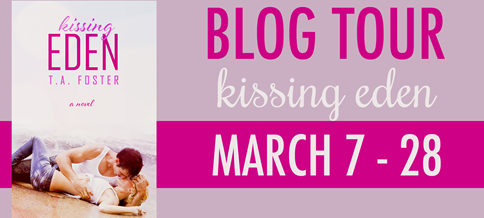 {Review+Giveaway} Kissing Eden by T.A. Foster