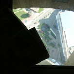 glass floor at CN tower in toronto in Toronto, Canada 