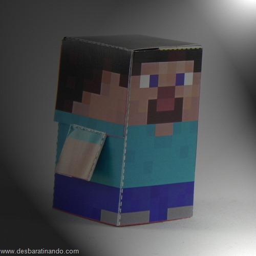 Paper Toys minecraft steve