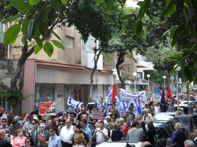 В Хайфе прошёл многотысячный Парад Победы 4 2014-05-09