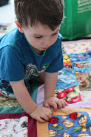 Ollie playing I Spy