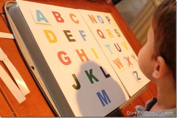 ABC, alphabet, matching game, toddler