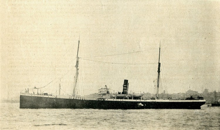 El vapor BUENAVENTURA. Foto de la revista El Mundo Naval Ilustrado. Año 1898.JPG