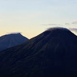 Gn Prau - interesting clouds above Sindoro and Sumbing (Jia Hao, July 2010)