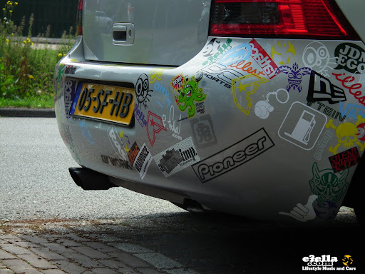 Stickerbombing! :)