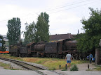 Old rusty steam loc at the Nis trainstation..