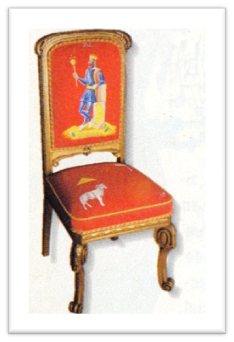 El Emperador, del artista Lorenzo Olaverri y del tapicero-restaurador Francisco Alonso imageEl Emperador, del artista Lorenzo Olaverri y del tapicero-restaurador Francisco Alonso