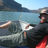 Chilling in the Front of the Boat