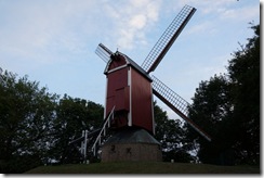 Beside the city edge canal between Dampoort and Kruispoort