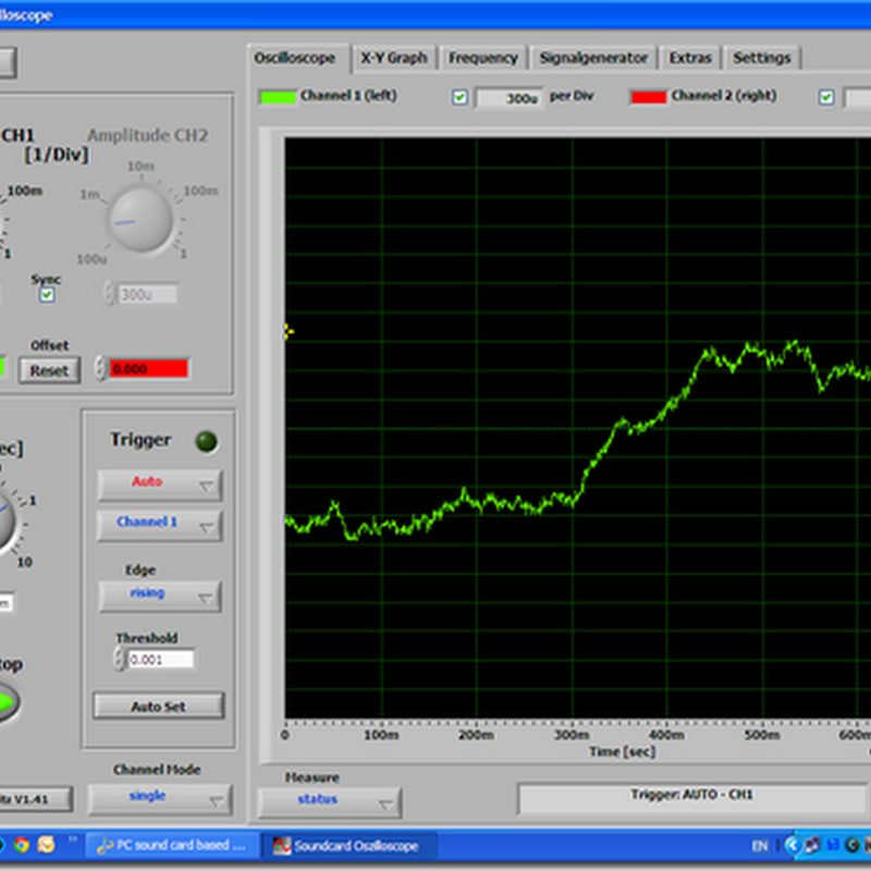 PC sound card based Oscilloscope