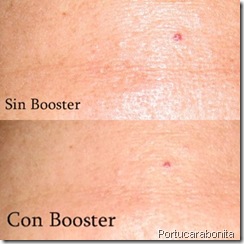resultados visibles del producto booster