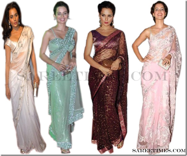Kangana_Ranaut_Designer_Sarees