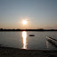 Sunset at the cottage beach, Vacation Day 5. &ndash; 04-Aug-2010