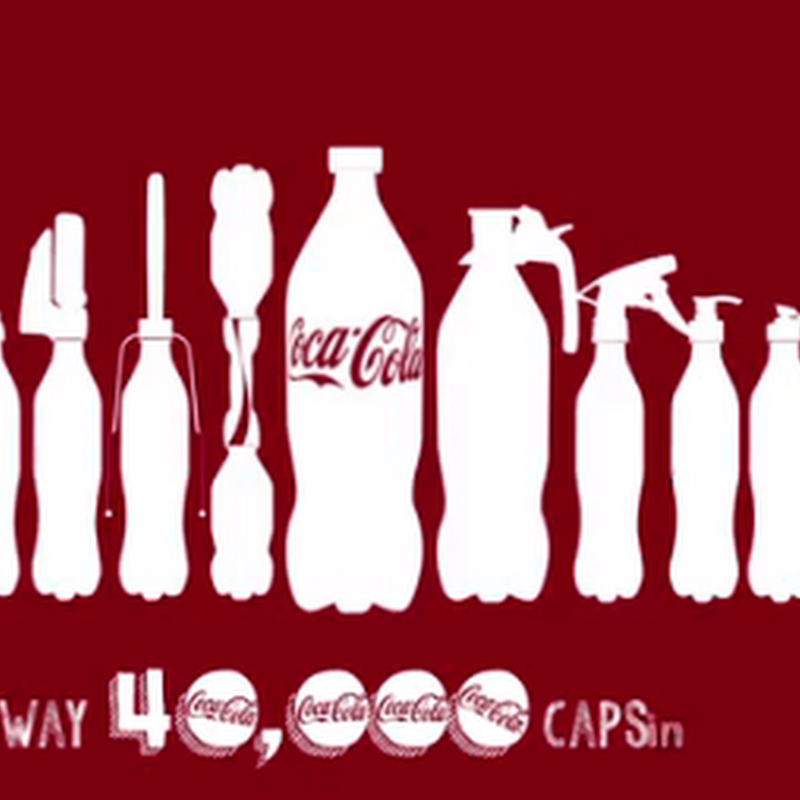 Una segunda vida a los envases de Coca Cola