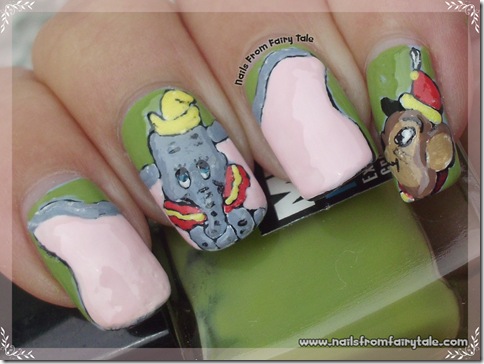 dumbo nail art 4