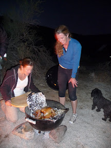 Gina and Mary say when turkey's ready!