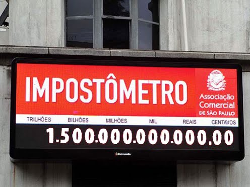 O impostômetro e o nosso bolso