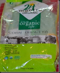 Organic Corn Dalia!