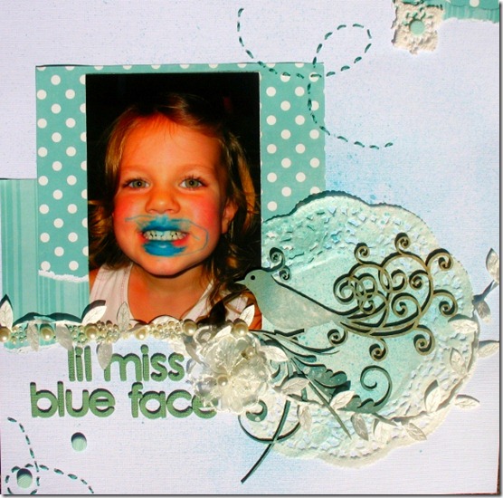 blue face blue face