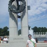 Oregon at the World War II Monument
