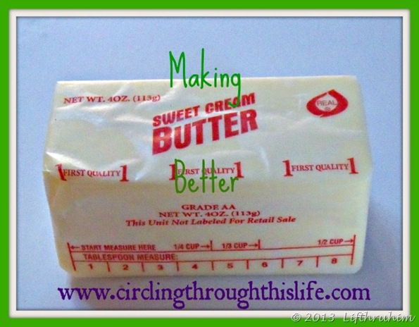 Photo of a stick of butter