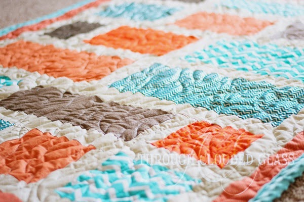 Beach-Inspired Baby Boy Quilt | Through Clouded Glass Beach-Inspired Baby Boy Quilt | Through Clouded Glass