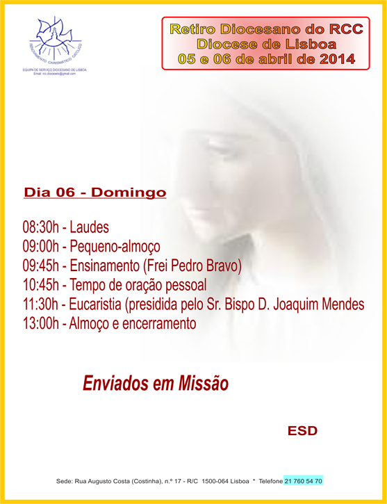 Retiro Diocesano RCC - 06.04.12