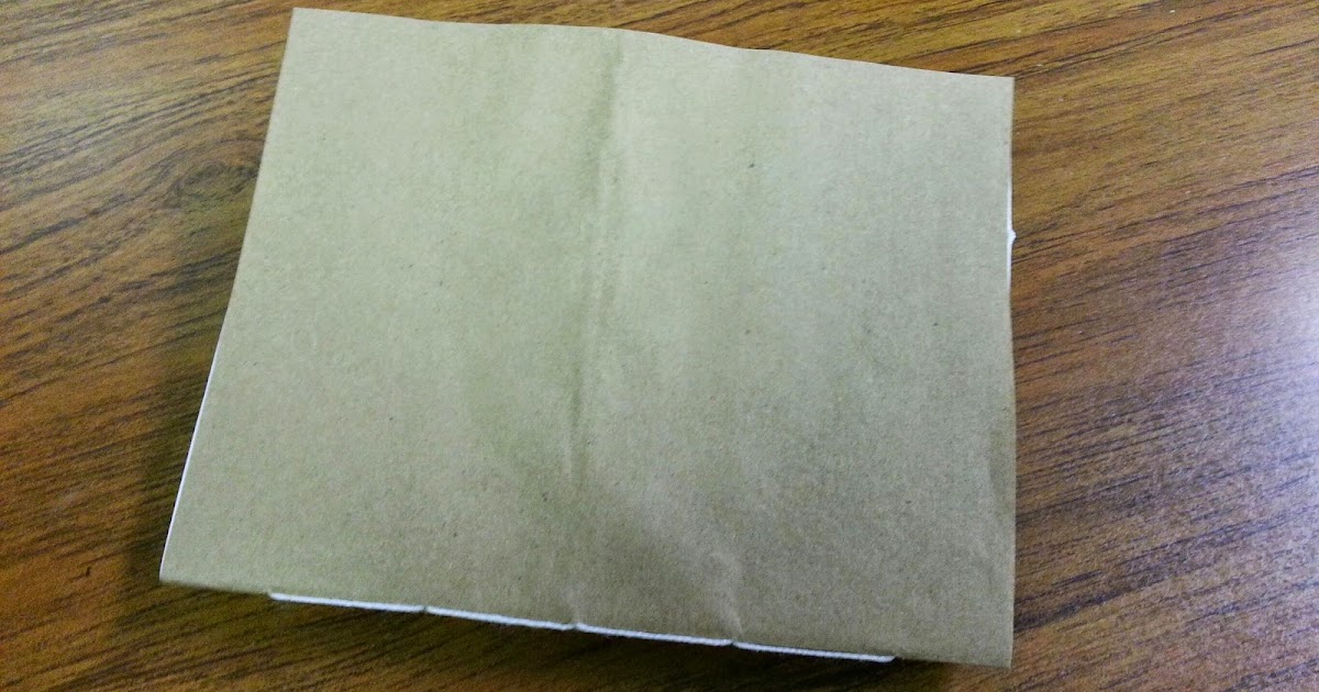 Misadventures of a YA Librarian Paper Bag Notebook