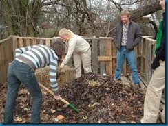 turning compost