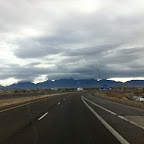 The cloud covered mountains of Las Cruces
