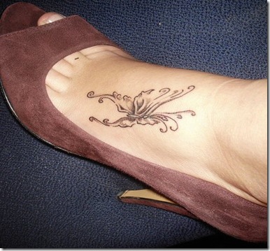 tatuaje picior