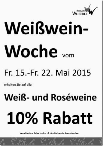 Weißweinwoche 2015