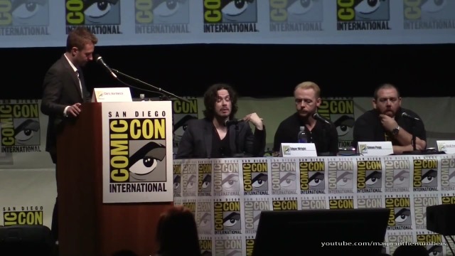 Comic-Con 2013 The World's End panel