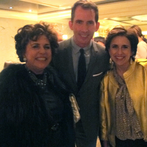 Here I am with Darcy Miller and her mother.