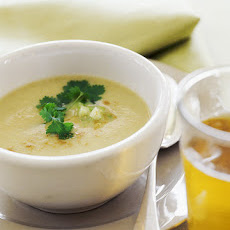 Chilled Buttermilk Tomatillo Soup