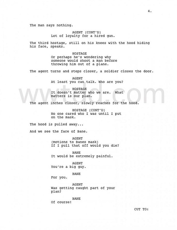 The Dark Knight Rises script page 03