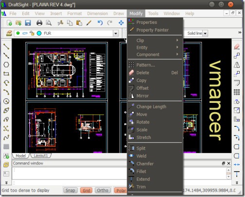 DraftSight - light and free CAD software