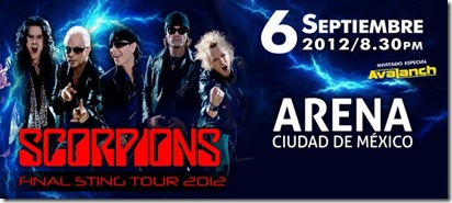 scorpions en mexico 2012 scorpions en mexico 2012