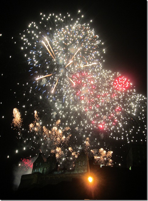 New Years Eve Fireworks Edinburgh