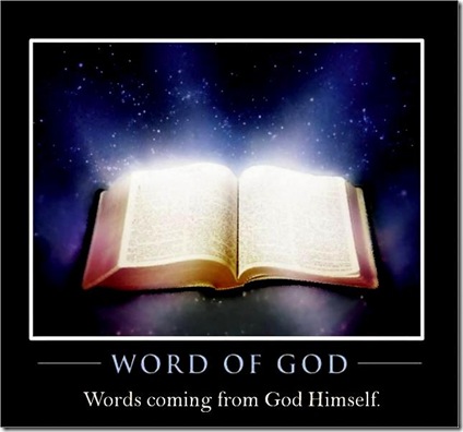 Word Coming From God - Bible sm Word Coming From God - Bible sm
