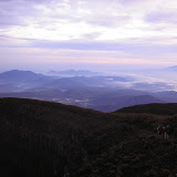 The dawn view from Gunung Gede (Daniel Quinn, December 2011)