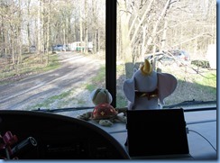 IMG_4343 Bronte Creek Provincial Park view from front window of motorhome IMG_4343 Bronte Creek Provincial Park view from front window of motorhome