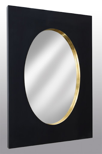 This Rue Jacob Mirror is the perfect combination of elegance and simplicity. I love how the reflected gold cutout gives both depth and light to the deep black frame. This Rue Jacob Mirror is the perfect combination of elegance and simplicity. I love how the reflected gold cutout gives both depth and light to the deep black frame.
